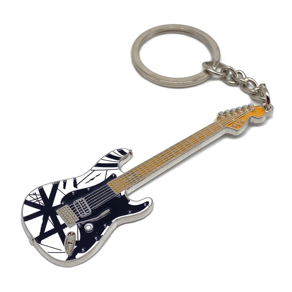 EVH Keychain, 3.25" x 1", White