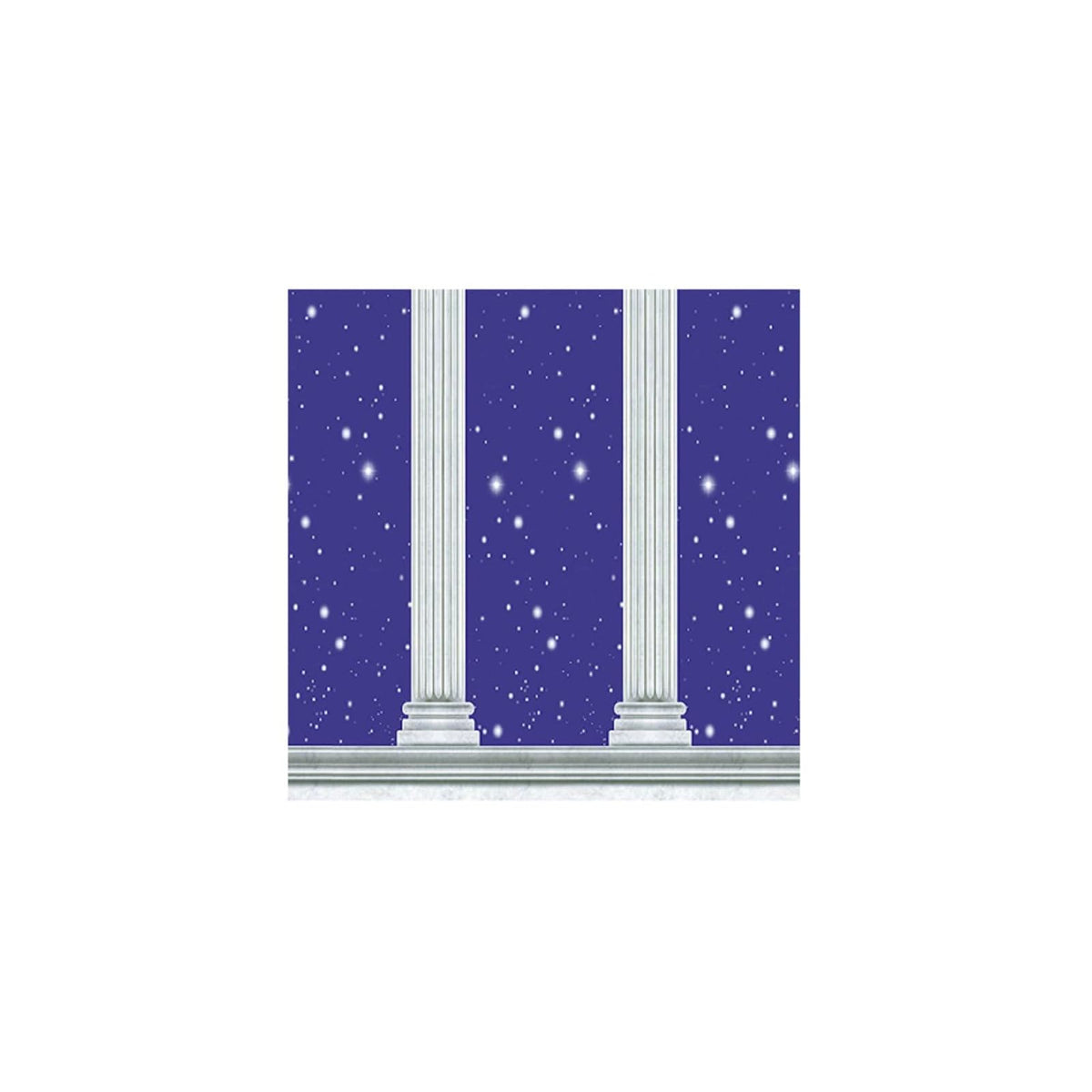 Beistle Backdrop, Column, Multicolor