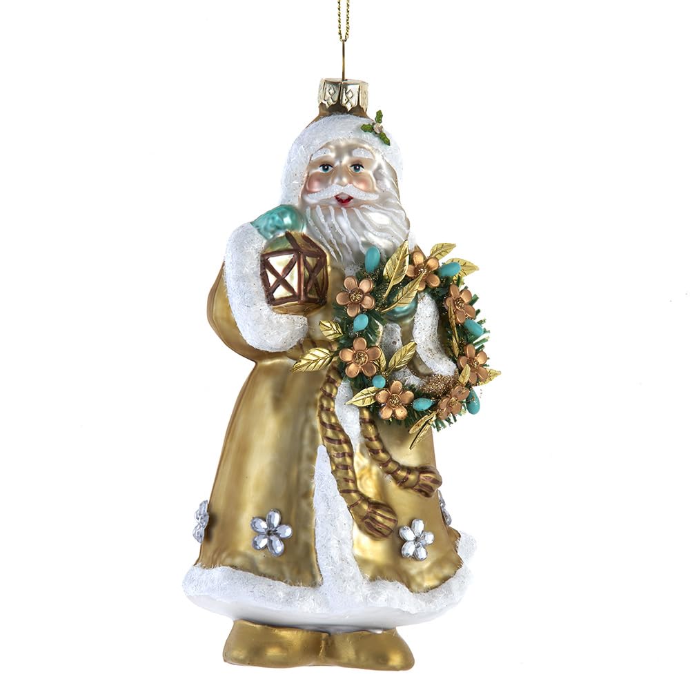 Kurt S. Adler Hanging Ornament, 3.5" x 2.8" x 6.2", Multi Color