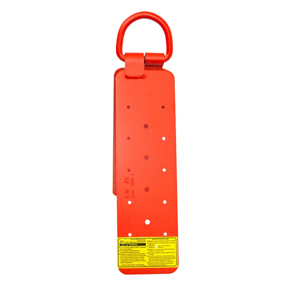 Fusion Climb Metal Roof Anchor,Roof Anchor Bracket,Fall Arrest System, Tool Connects to Wood Surfaces with Roofing Harness Safety Kit, ANSI OSHA Compliant, Durable Steel Adjustable Connector