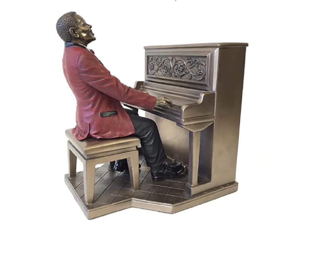 Unicorn Studio Piano Player Pianist Statue Sculpture - Jazz Band Collection