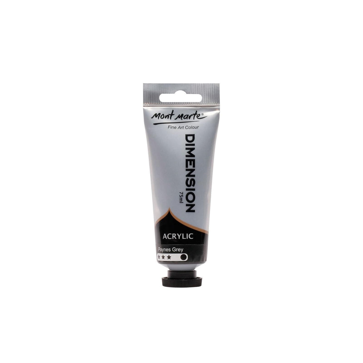 Mont Marte Paint, 2.54 Fl Oz (Pack of 1), Paynes Grey