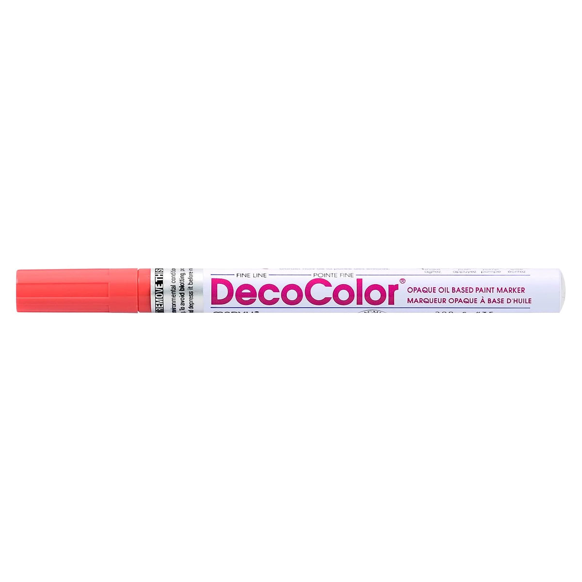 Uchida Marking Pen, Coral Pink, Fine,Permanent