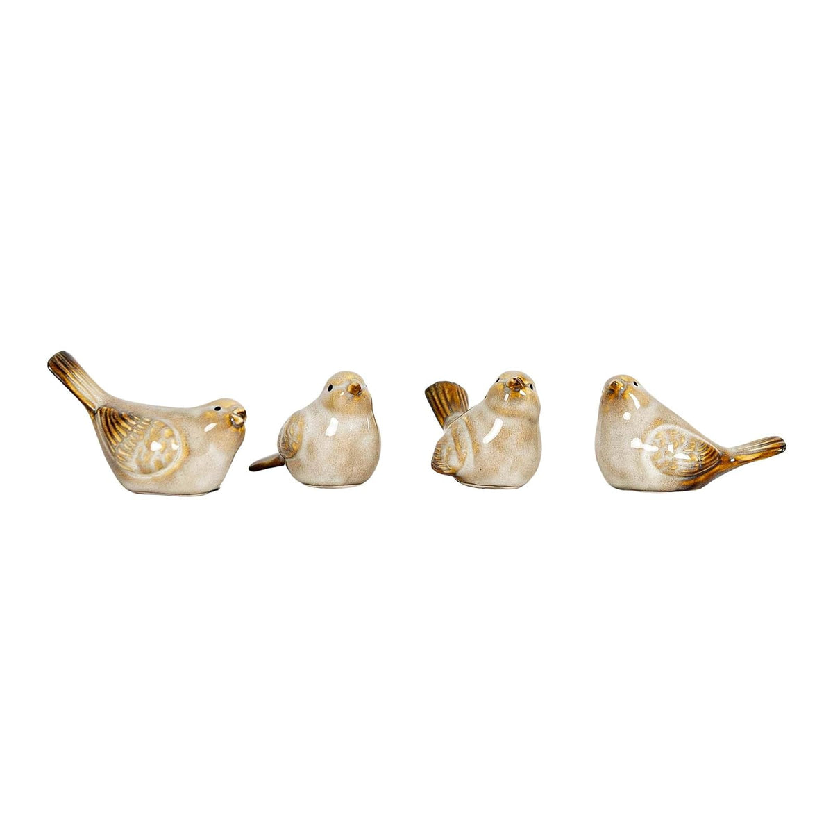 Foreside Home and Garden Figurine, 3 x 1.75 x 1.75"H, White