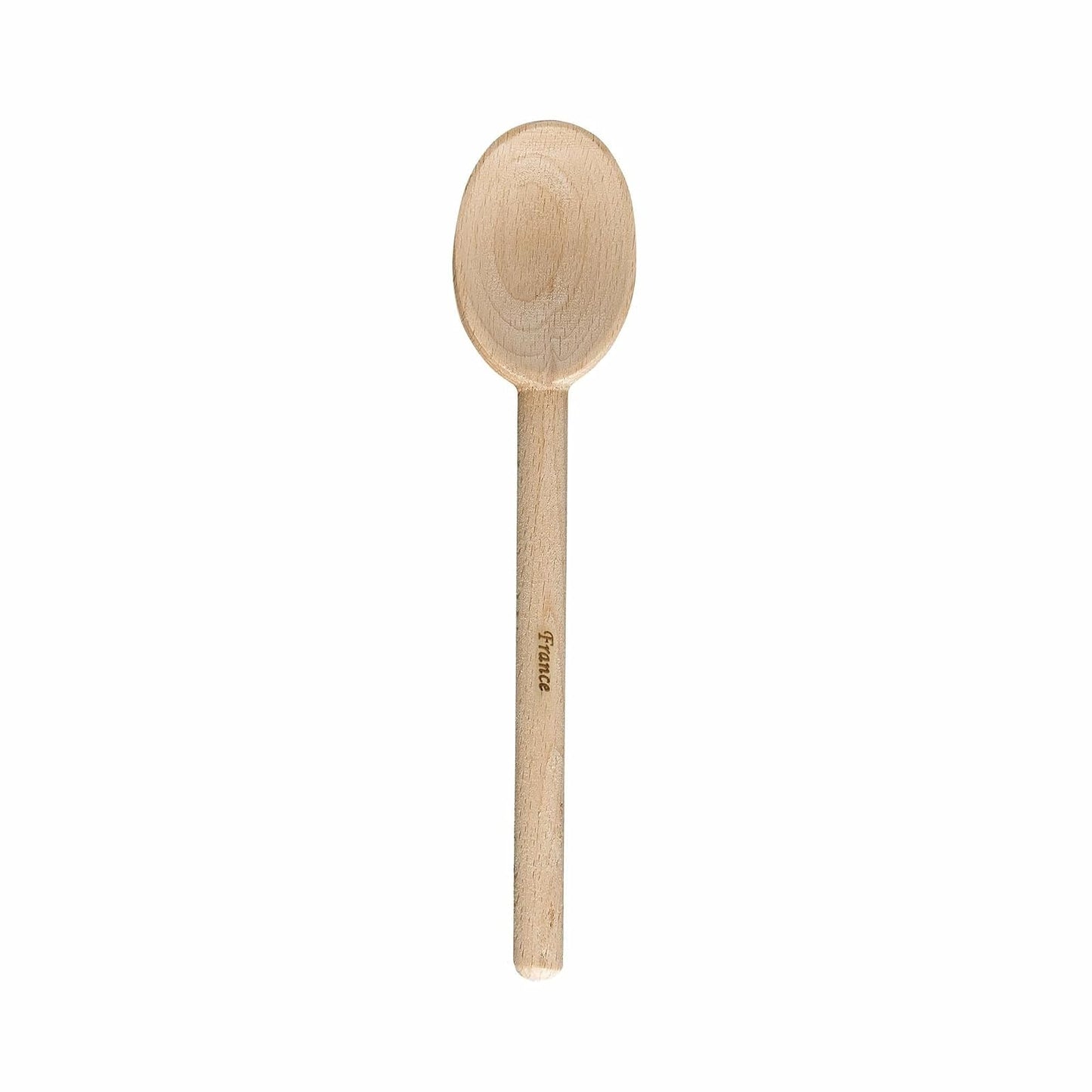 HIC Classic French Beechwood Spoon, 8-Inches