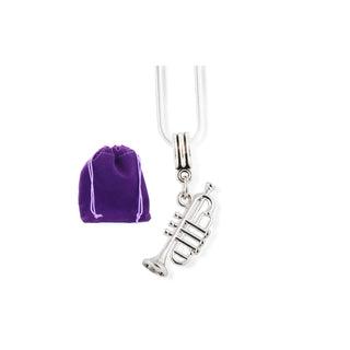 Dave The Bunny Necklace, 22 inches, Silver
