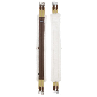 Equinavia Saga All Purpose Everyday Fleece Girth - Brown - 48 in