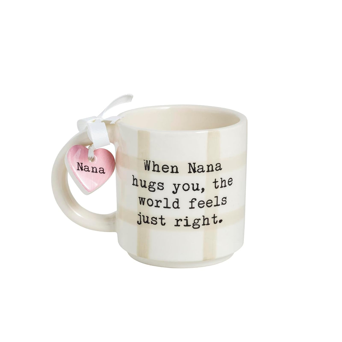 Mud Pie Drinking Cup, 14 Ounces, Gray