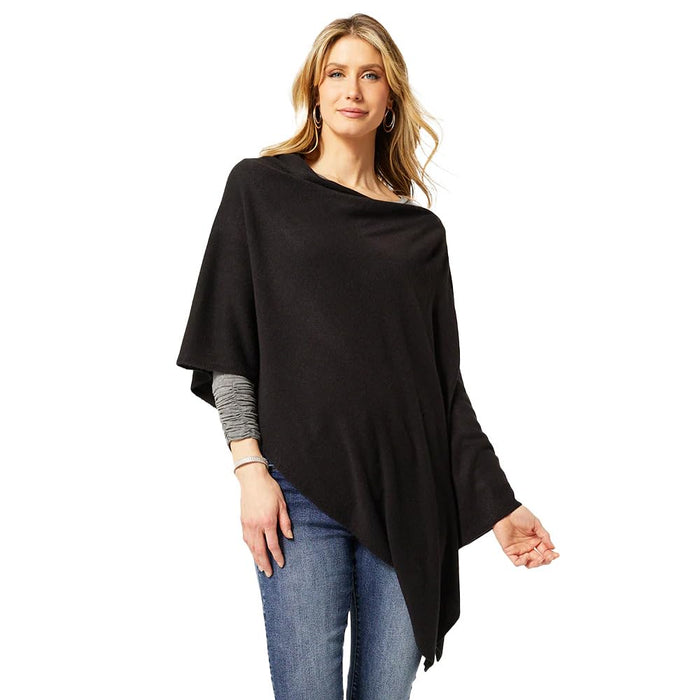 TGB Brands Women’s Versatile Lightweight Poncho Shawl Wrap | Wear Multiple Ways | 15 Colors | Fashionable Clothing Accessory | OSFM