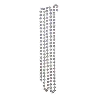 Kurt Adler Clear Iridescent Bead Garland #H9230IRR