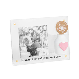Mud Pie Picture Frame, 4 1/2" x 6", Pink