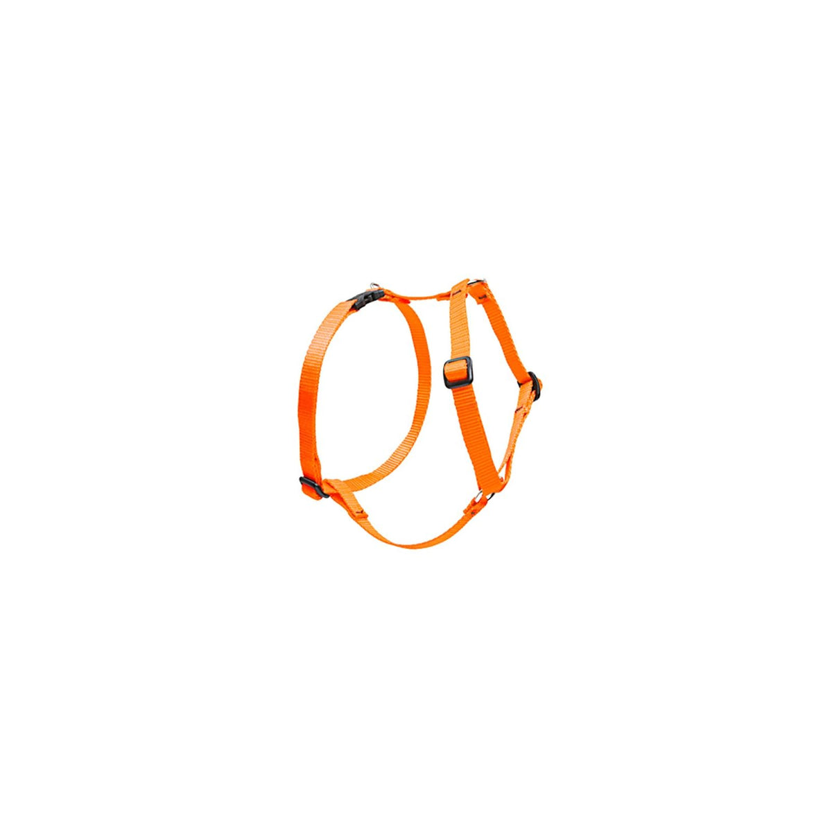 LupinePet Animal Harness, 3/4"W; 14-24" Girth, Blaze Orange