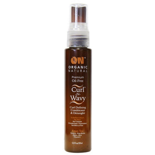 R&R Corp. On Organic Natural Curl-N-Wavy Curl Defining Conditioner & Detangler Argan Tree 2 oz