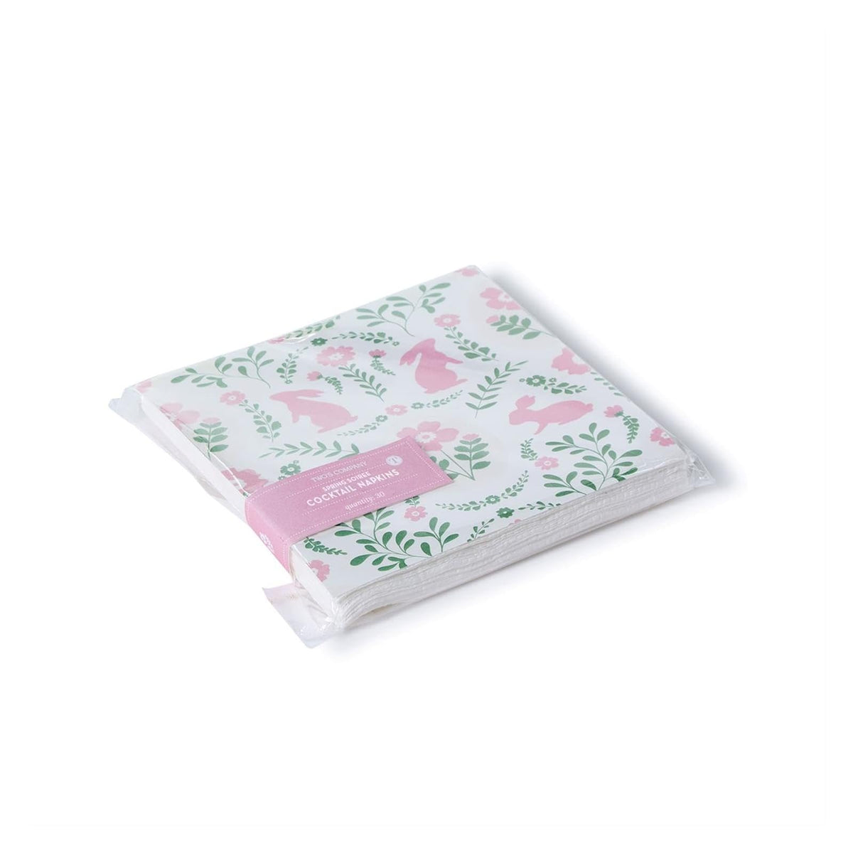 Two's Company Disposable Napkin, Multicolor