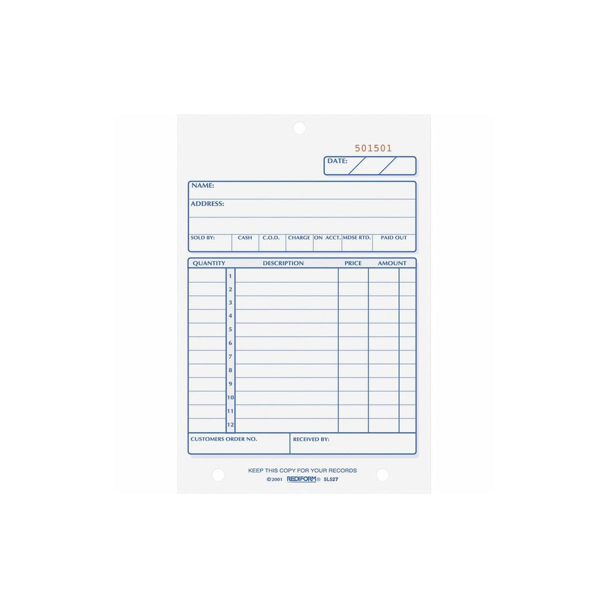 Rediform Office Products, 4" X 6", White/Yellow