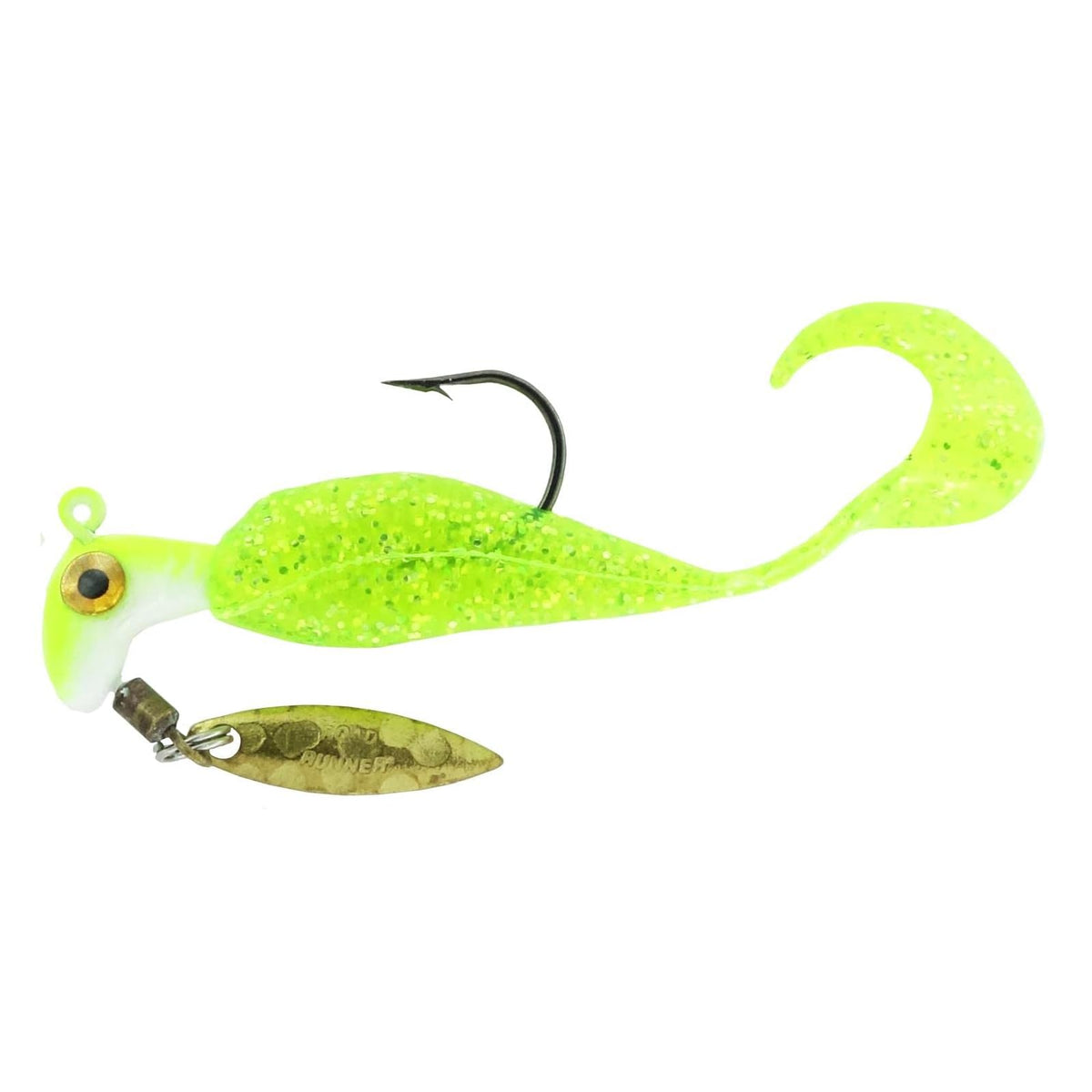 RoadRunner Fishing Hook, Chartreuse Sparkle