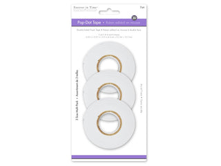 Forever in Time Adhesive Tapes, 2 yd, White