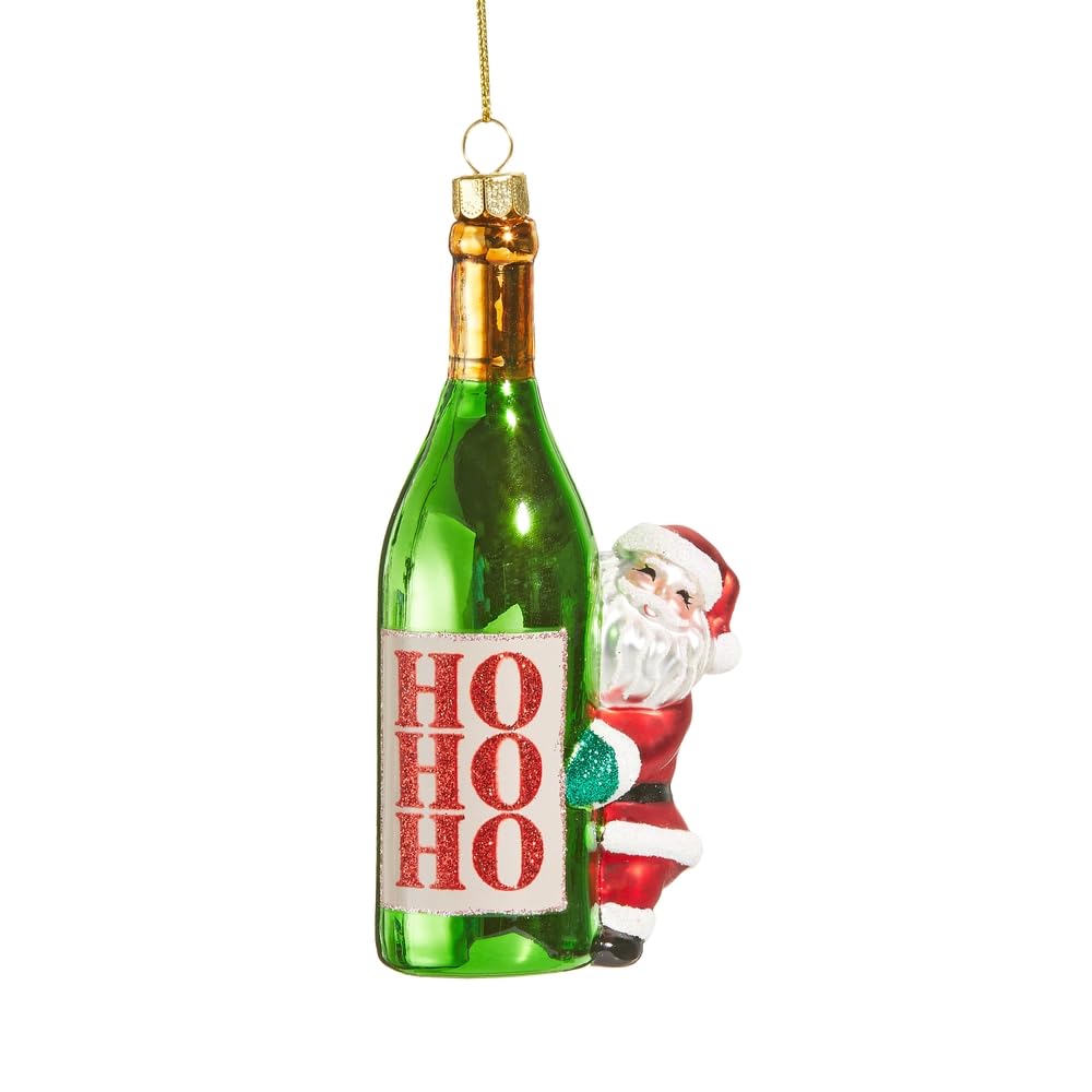 RAZ Imports Hanging Ornament, 5.25", Green