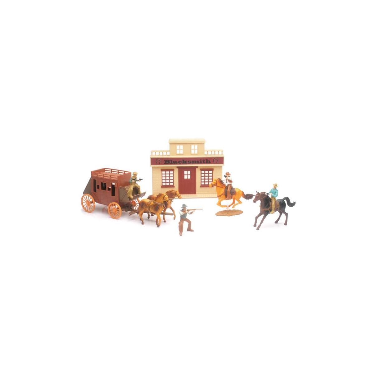 NewRay Toy Figure Playset, Medium, Brown