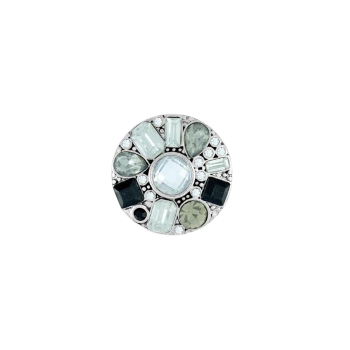 Ginger Snaps Snap Fastener, 12mm, Gray