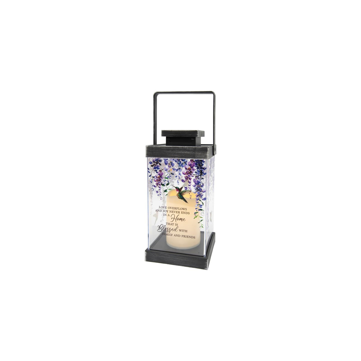 Carson Electric Lantern, 13" H, Black