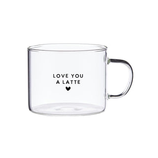 Santa Barbara Design Studio Drinking Cup, 16 Ounces, Love You A Latte