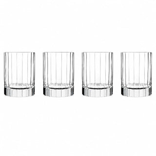Luigi Bormioli Rocco Bach 11.25 oz. Double Old Fashion Glasses, Set of 4, Clear