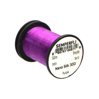 Semperfli Fishing Line, 30D '18/0, Purple