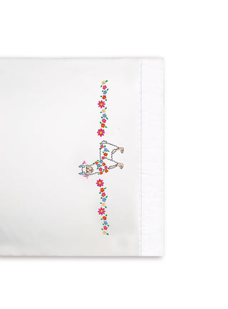 Tobin Design Works Crafts Stamped Pillowcases for Embroidery-Set of 2, Various