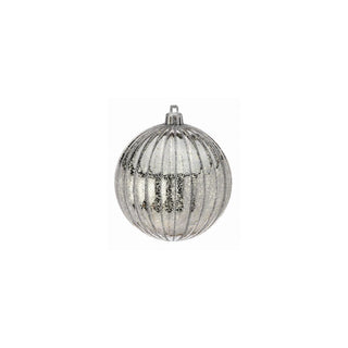 Regency International Hanging Ornament, 4-Inch, Silver