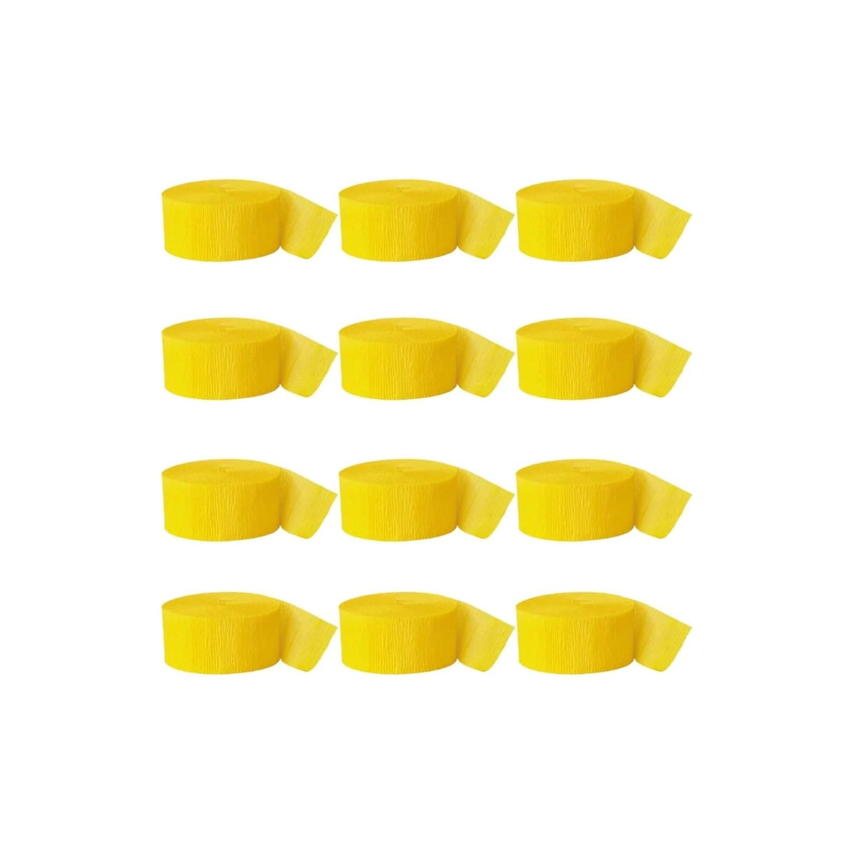 Unique Craft Wrapping Tissue Paper, 81 ft, Bright Yellow