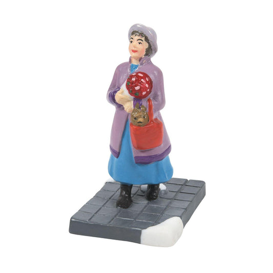 *Department 56 Christmas In City Village A Woman's Best Friend, Village Figure, 1.97 Inch, Multicolor