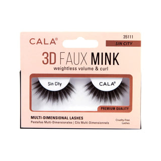 Cala False Eyelash, Black