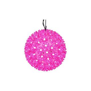 Vickerman Hanging Ornament, 50Lt, Pink