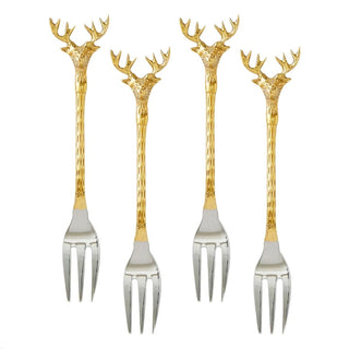 Santa Barbara Design Studio Fork, 5.25" Long, Stag
