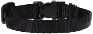 Lupine Pet Basics 1/2" Black 6-9" Adjustable Collar for Extra Small Dogs