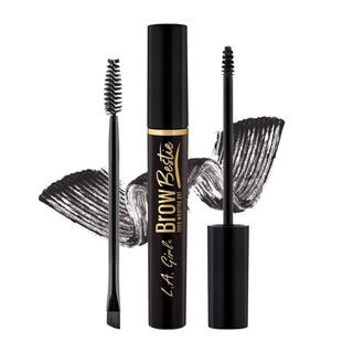 L.A. Girl LA Girl, Brow Bestie Gel Kit Soft Black, 0.01 Ounce