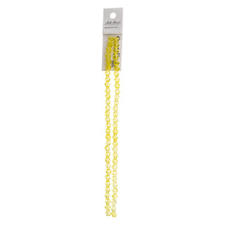 John Bead Craft Bead, 6mm, Transparent Yellow