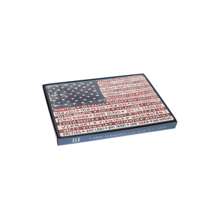 Boston International Placemat, Large, One Flag One Nation