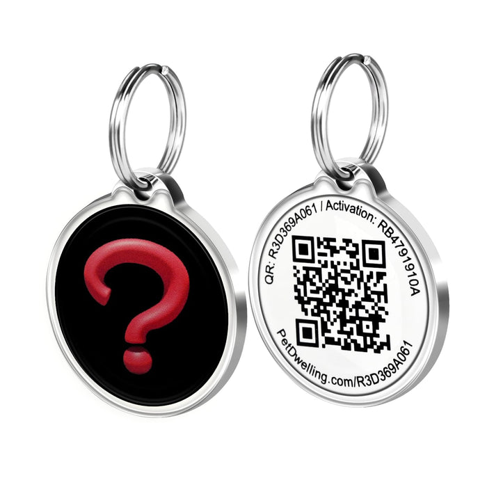Pet Dwelling Label, 29mm diameter 1.5mm, Jy-why