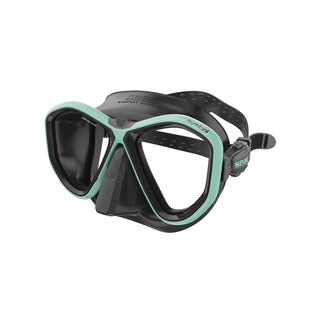 SEAC Dive Mask, Standard, Black/Tiffany