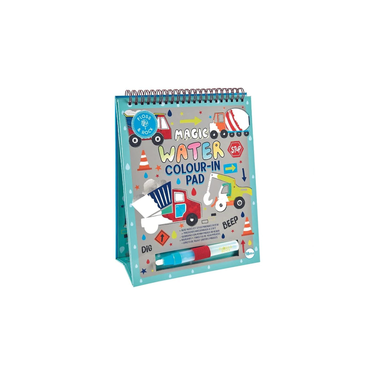 Floss & Rock Art Craft Kit, 26 cm x 20 cm x 9 cm, Construction