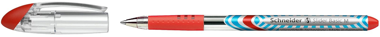 Rediform Schneider Slider M Ballpoint Pen - M Red