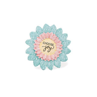 Blossom Bucket Figurine, Small, Multicolor
