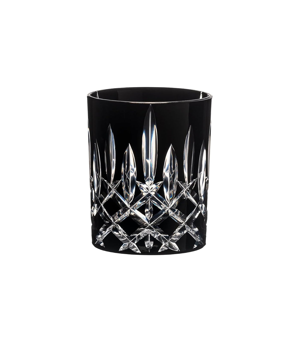 Riedel Laudon Glass Tumblers, 10 oz, Black
