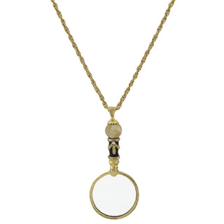 1928 Jewelry Company Necklace, 30" L x 1.45" W x 4.25" H, Riverstone