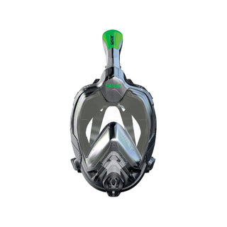 SEAC Snorkeling Set, Large-X-Large, BLACK/LIME
