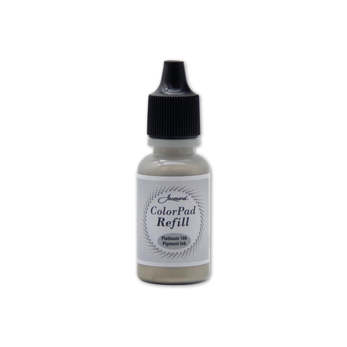 Jacquard Liquid Ink, 4.8 fl oz, Metallic Platinum Refill
