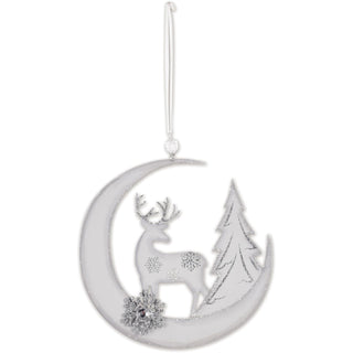 Sunset Vista Designs Hanging Ornament, 6 Inch, White