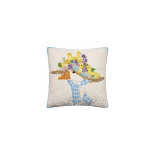 Peking Handicraft Pillow, 18 X 18 Inches, Multicolor